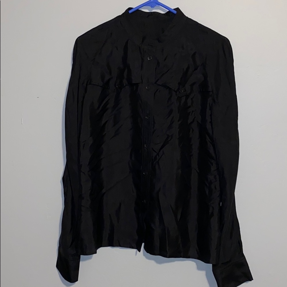 Chloé Silk Button Down